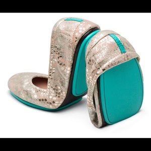 Tieks Flats in Romantic Blush - Sz 8